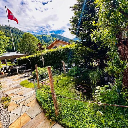 The Swiss Paradise 2 Apartment With Garden, Whirlpool, And Mountain Panorama Wirzweli 외부 사진