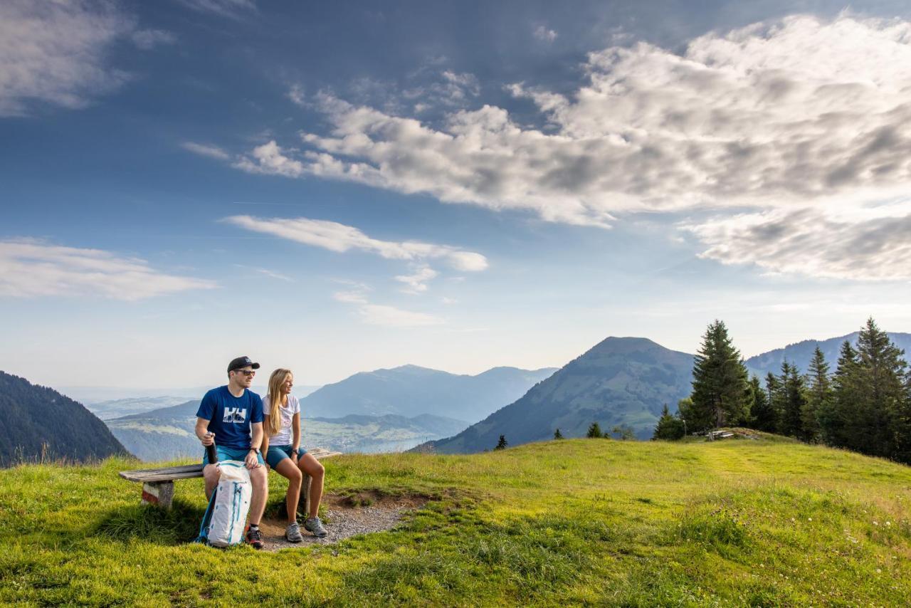 The Swiss Paradise 2 Apartment With Garden, Whirlpool, And Mountain Panorama Wirzweli 외부 사진