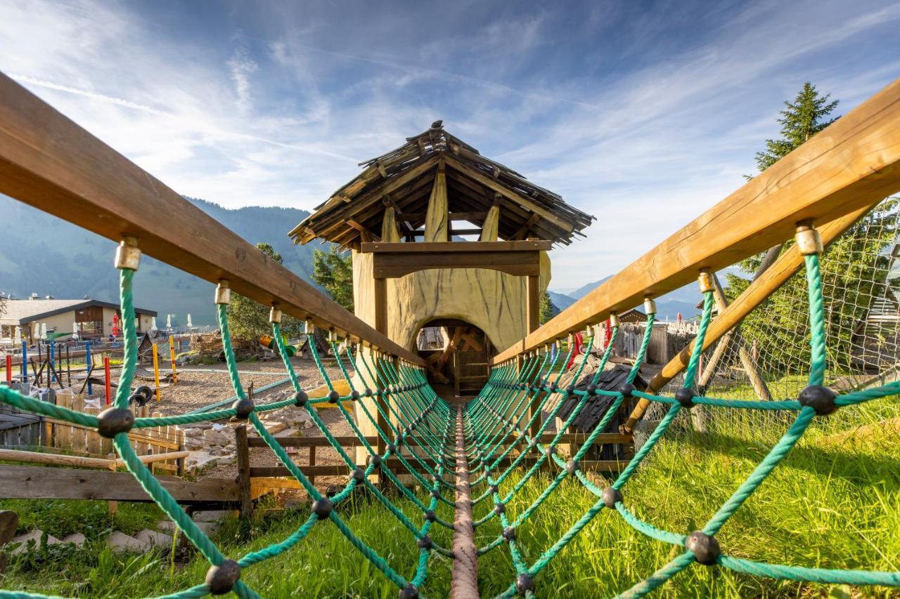 The Swiss Paradise 2 Apartment With Garden, Whirlpool, And Mountain Panorama Wirzweli 외부 사진