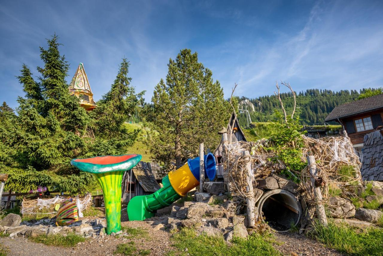 The Swiss Paradise 2 Apartment With Garden, Whirlpool, And Mountain Panorama Wirzweli 외부 사진