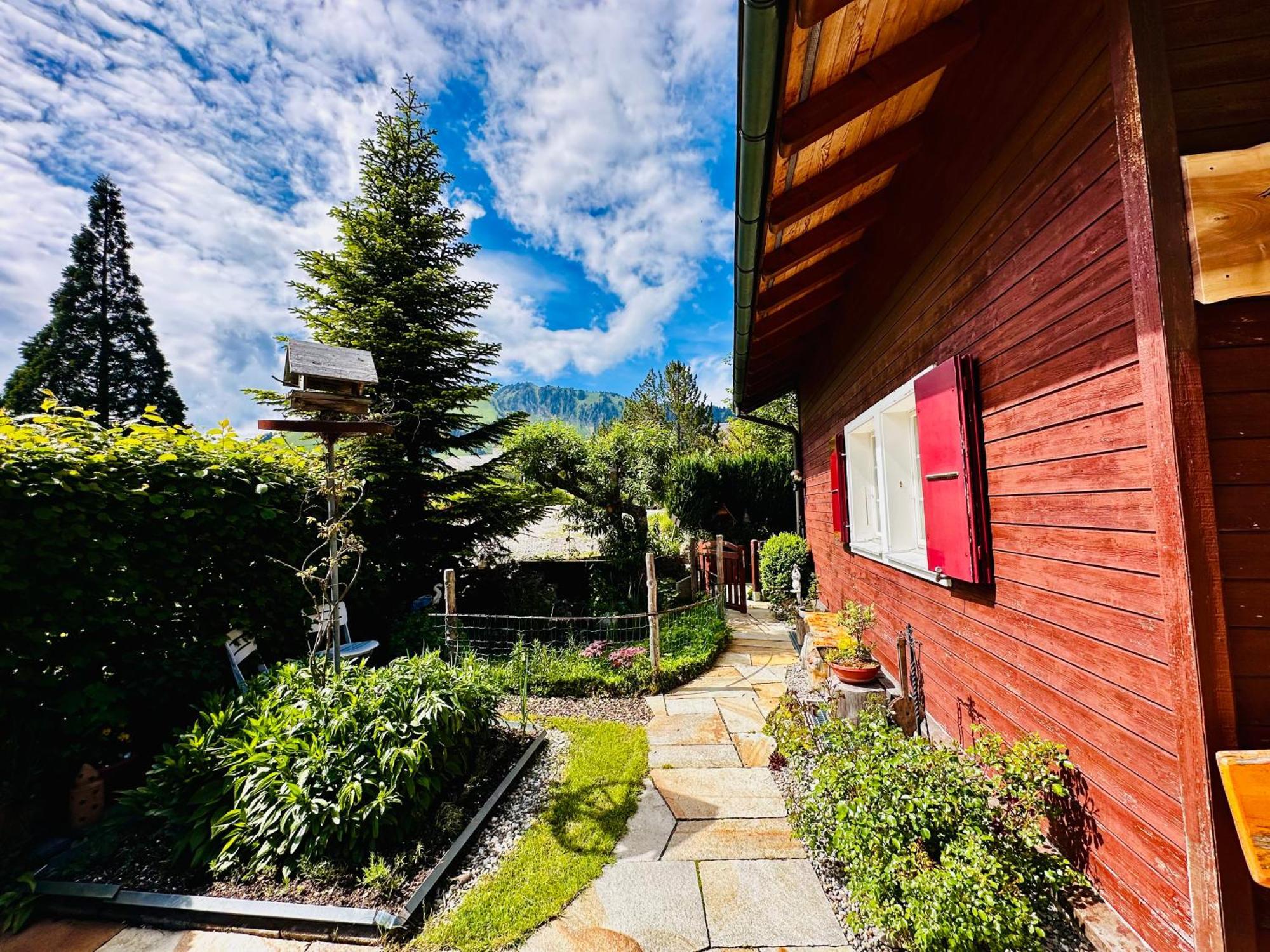 The Swiss Paradise 2 Apartment With Garden, Whirlpool, And Mountain Panorama Wirzweli 외부 사진