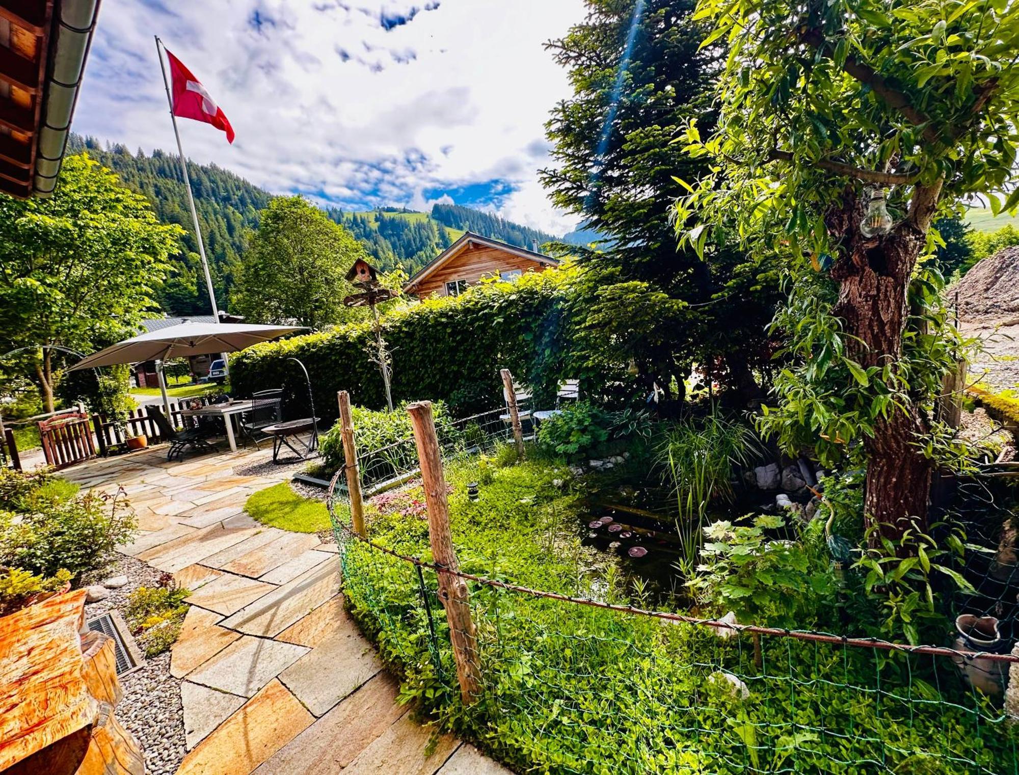 The Swiss Paradise 2 Apartment With Garden, Whirlpool, And Mountain Panorama Wirzweli 외부 사진